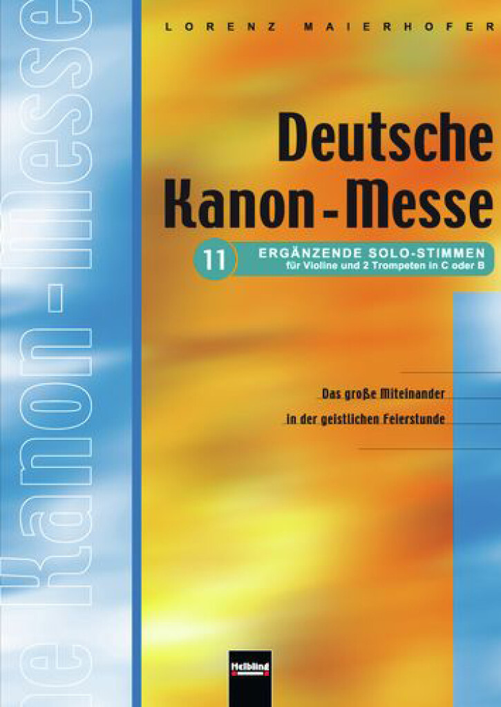 Deutsche Kanon-Messe Nr. 11